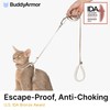 BuddyArmor Cat Harness and Leash Set, Lightweight Escape Proof Cat