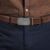 CHAOREN Men's Belt - Automatic Leather Belt without Holes for