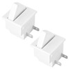 VGOL 2 Pack 5A 125V 2 Pin Fridge Freezer Door