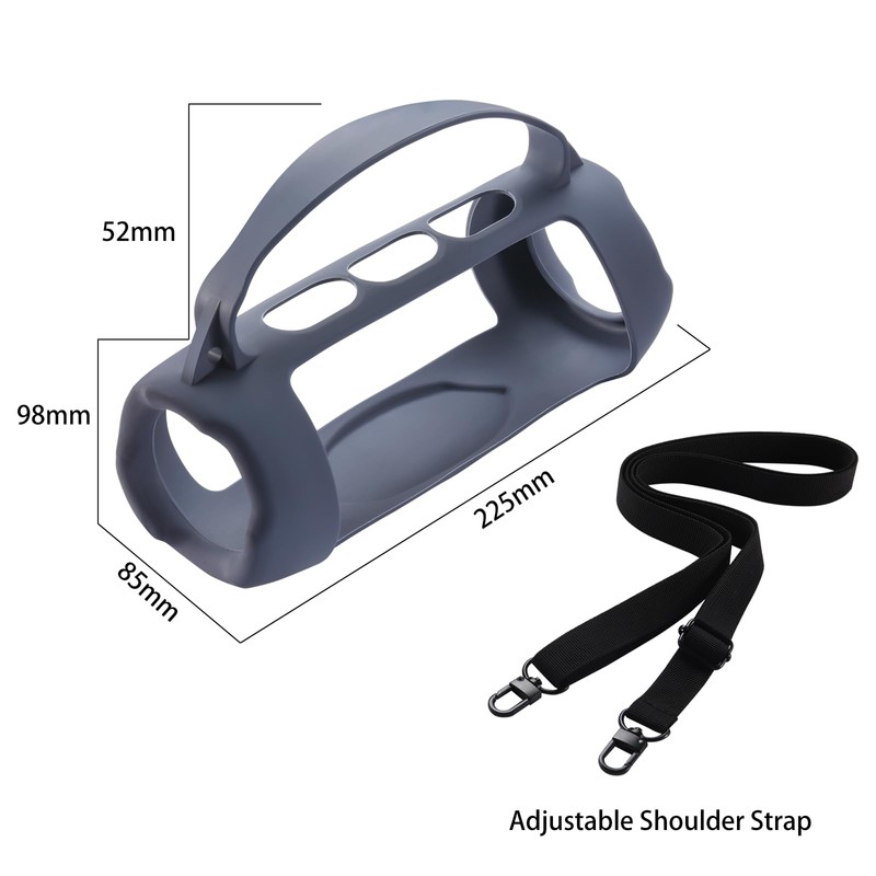 Silicone Case Cover Suitable for JBL Charge 5 Wi-Fi Case