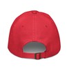Ripple Junction Vibes Scattered White Letters Adjustable Baseball Hat, Red,