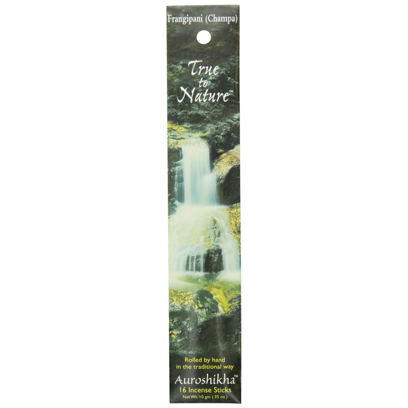 Auroshikha Incense, Frangipani Champa, 10 Gram