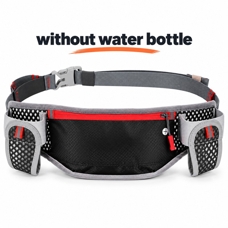 Running Hydration Belt for Jogging and Training – Dual Water