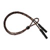 Braided Leather Sport Eyeglass and Sunglass Keeper Retainer Strap (Unisex)