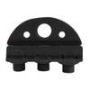 Zinc Alloy Locking Nut for Headless Electric Guitar Black Locking