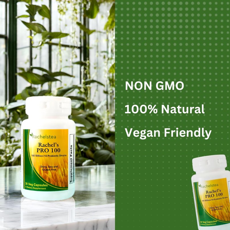 Rachel’s Pro 100 Probiotic: 100 Billion Count of probiotics