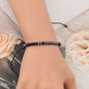 FEELMEM Matthew 19:26 Morse Code Bracelet Faith Jewelry Christian Gift
