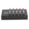 10 Channel Audio Mixer with 3.5mm Jack 10 Input 2