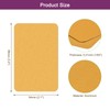 sourcing map 50Pcs Metal Business Cards Blank Multicolor Aluminum Laser