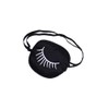 Black Eyepatch Eyelash Monocular Eyepatch Silk Adjustable Concave Single Patch