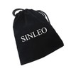 SINLEO Titanium Stainless Steel Small Beads Ball Chain Necklace for