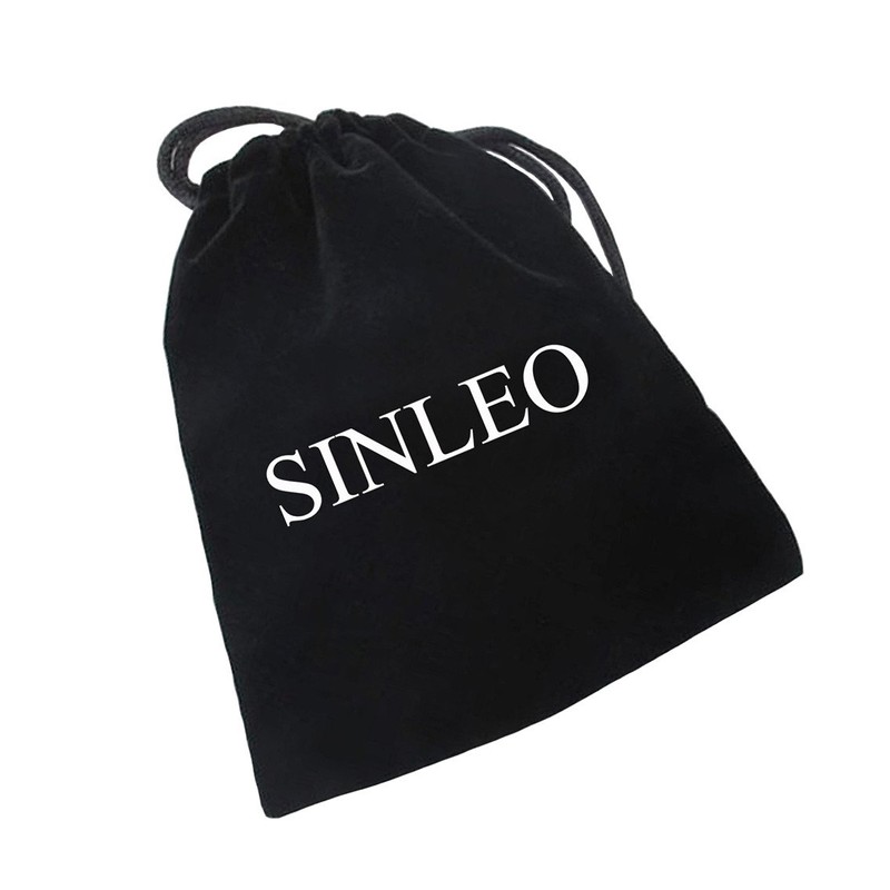 SINLEO Titanium Stainless Steel Small Beads Ball Chain Necklace for