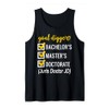Juris Doctor Law School Graduation Goal Digger Inspirational Tank Top