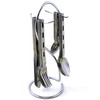 Nature Home Decor RE6111 Rainbow Elite Collection 24-Piece Stainless Steel