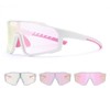 FEISEDY B1243 Sports Sunglasses, Polarized Dimming, Discoloring, Biking, Fishing, Baseball,
