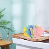 MOLOPPO Bath Glove 2PCS Use Loofah Sponge Exfoliating Body Scrubber