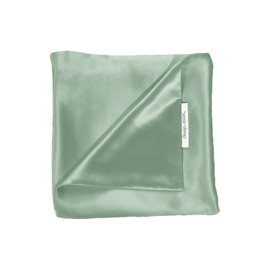 bene-sleep Pure Natural Silk Pillowcase - Heavy 22 Momme Mulberry Silk, Hypoallergenic, Gentle on Skin & Hair - Premium Silk Pillowcase, Sustainable & Certified (Green, 80 x 80 cm)
