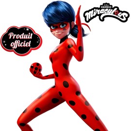 BANDAI - Miraculous Ladybug - Transformation Set - Ladybug Costume - Box JoJo Mask Tikki Earrings Kwami - Miraculous Costume and Accessories - Toy for Children from 4 Years - P50604