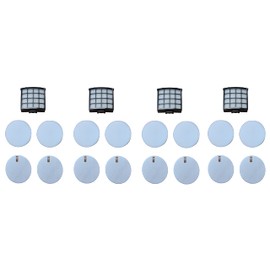 EFP HEPA, Foam & Felt Filter Kit for Shark XFFKAZ2000, XHFAZ2000 Vertex DuoClean PowerFin Upright Vacuum AZ2000, AZ2000W, AZ2002 (4 Pack)