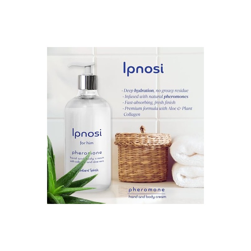 Crema Corporal Feromonas Ipnosi Hombres Loción Hidratante Que Aumenta Confianza