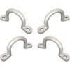 4 Pack Replace Trailer Tie Loop 2" I.D. Aluminum Bolt-On