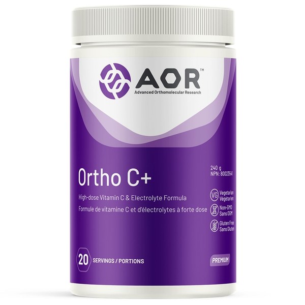 AOR Ortho C+ High Dose Vitamin C & Electrolyte Formula (formally known as TLC 3.0), 20 Servings, Unflavoured