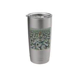 Data Surveillance All Security Cameras Are On The Chicken Stainless Steel Insulated Tumbler