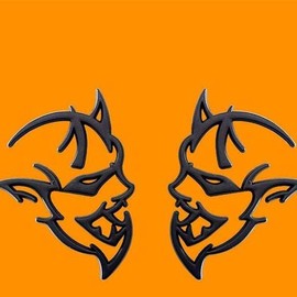 JQ Motorcycle Emblem Sticker Car Deco Mark Tuning Black X (1 Pack) / 오토바이 엠블럼 스티커 자동차 데코 마크 튜닝 블랙 X ( 1매입 )