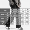 Corduroy Pants Men Baggy Sweat Slacks Elastic Waist Drawstring Casual