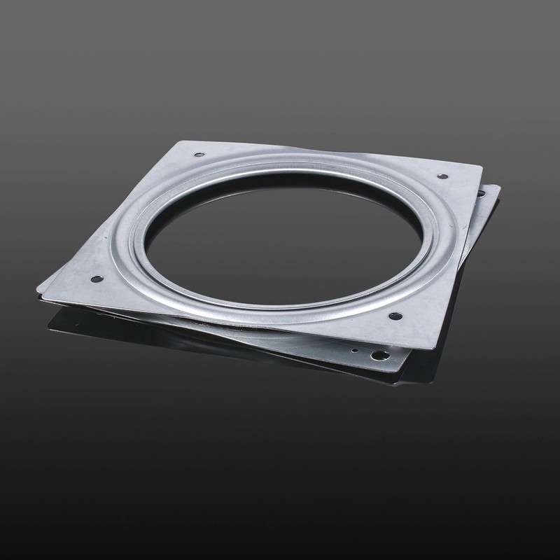 6 Inch Square Lazy Susan Bearing Rotating Swivel Turntable Galvanized