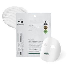 VT COSMETICS 2 Step Mask ReedleShot 700, Cica Reedle, Korean Skincare (1 Sheet Mask  0.05 oz Cream)