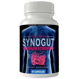 Synogut Advanced Maximum Strength Digestive Health and Metabolism Support Supplement Pills for Constipation
