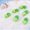 Miniature 5 Turtles Set, Terranium Gardening, Mosrium, Dollhouse, Figurine, Diorama
