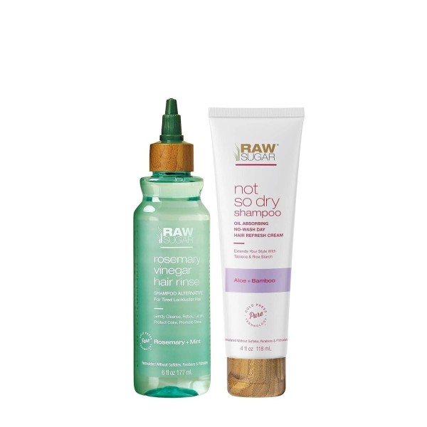 Raw Sugar HAIR CARE & STYLING KIT - ROSEMARY +