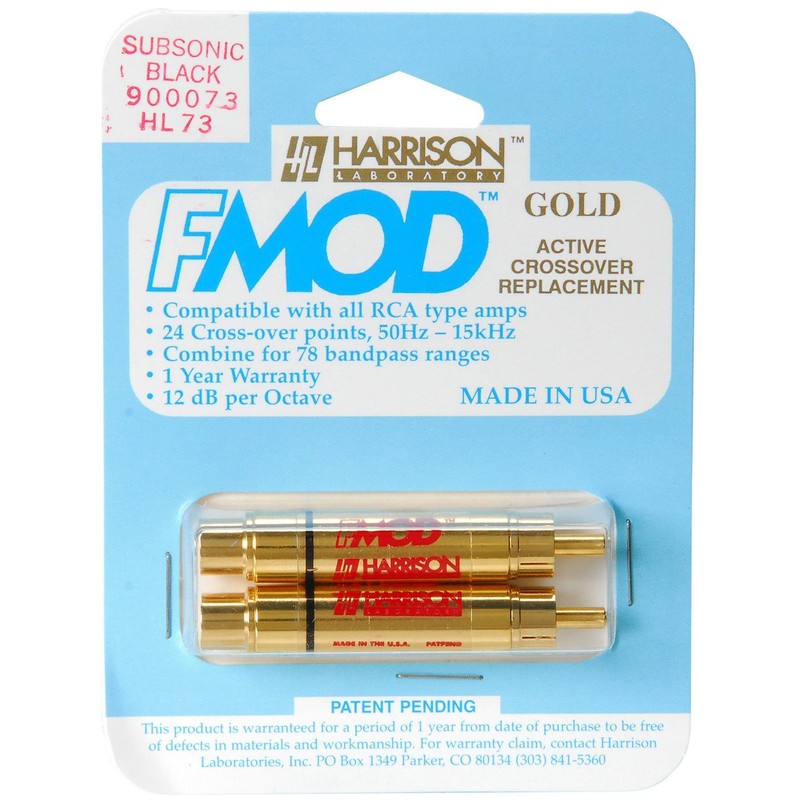 Harrison Labs FMOD Inline Crossover Pair 20 Hz High Pass