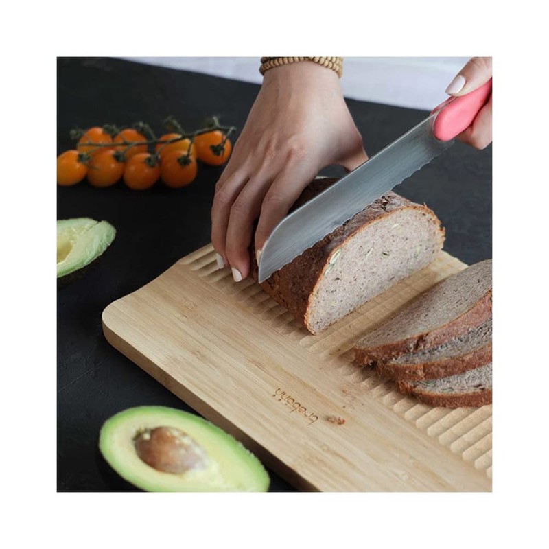 Trebonn - Wave Chop & Slide Medium Bamboo Chopping Board