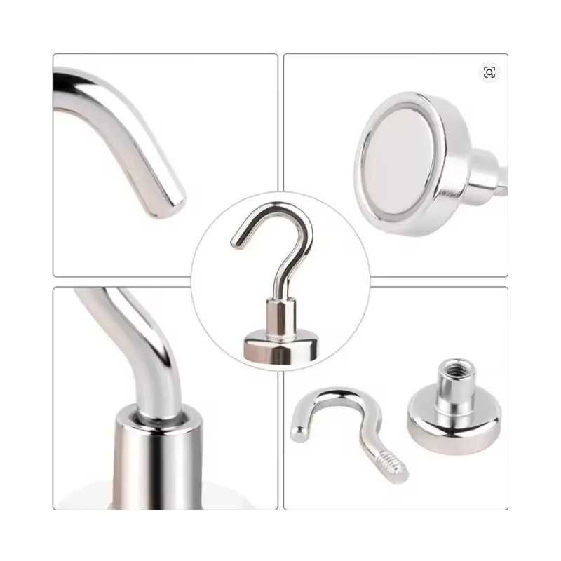 10PCS Strong Magnetic Hooks for Home & Kitchen – Multi-Purpose