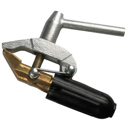AES W.0032 Screw Earth Clamp, Bronze Lower Jaw, 600 A