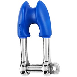 Wichard Captive Pin Thimble Shackles, 5/16in thimble / halyard key shackle