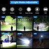 Super Bright Rechargeable Flashlight 1200000 High Lumens,Led Powerful Flashlights with
