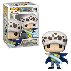 Funko Pop! One Piece Trafalgar Law with Blue Anesthesia Glow in the Dark Vinyl Figure