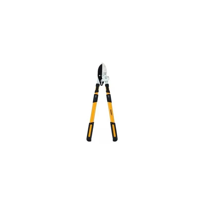 Yardworks 35" Ratcheting Anvil Lopper Telescopic Handles Carbon Steel Blade