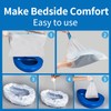 Bed Pan Set with 30 Absorbent Gel Pads and 30