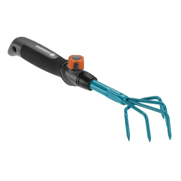 Gardena combisystem Hand Weeder: Five-tined hand grubber for loosening and