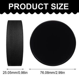 EIHI 3 Piece Ice Hockey Puck Classic for Adults, blue