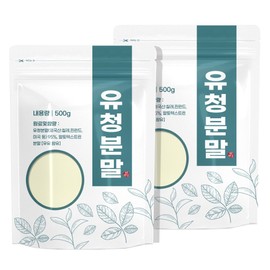 Natural herbal whey powder 1kg (500gX2) / 자연초 유청 분말 가루 1kg (500gX2개)