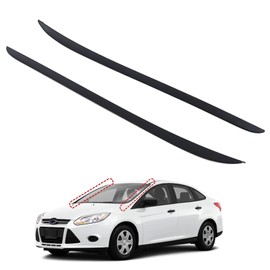 Driver & Passenger Side Windshield Pillar Molding Compatible with Ford Focus 2012 2013 2014 2015 2016 2017 2018#CP9Z-5803137-A CP9Z5803137A