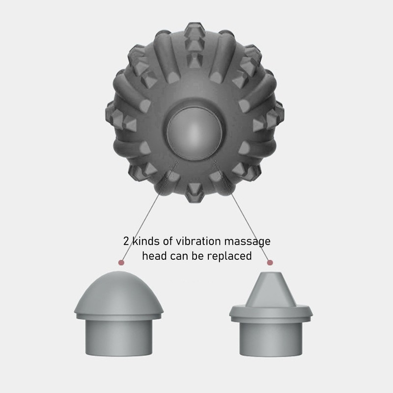 Electric Massage Ball Deep Tissue Trigger Points Massage Vibration Soft