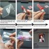 XMALL 2Pcs Car Picture Holder, Suitable for car Visor,Universal for