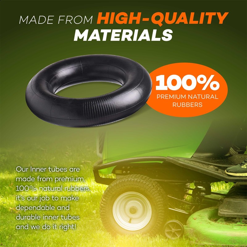 AR-PRO 4.80/4.00-8" Heavy Duty Replacement Inner Tube with TR-13 Straight
